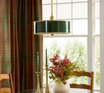 Load image into Gallery viewer, Forvara Metal Drum Rod Pendant Light - Modern Brass Farmhouse Style