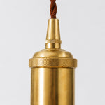 Load image into Gallery viewer, Handcrafted Piglet Leather Pendant Light