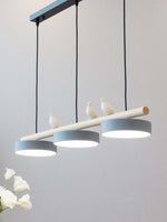Load image into Gallery viewer, Sienna Bird Pendant Lamp - Wood Design for Scandinavian Kitchen Islands