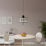 Load image into Gallery viewer, Dotrelia Grid Pendant Light - Modern Acrylic Lamp for Dining Room