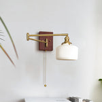 Bild in Gallery-Viewer laden, Glavora Keramische Wandlampe mit gebogenem Arm – Elegantes modernes Design für Schlafzimmer und Wohnzimmer