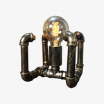 Charger l'image dans la visionneuse de galerie, Richie retro industrial pipe table lamp