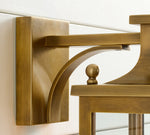 Load image into Gallery viewer, Yolvira Glass Outdoor Wall Light – Modern Metal Lantern For Porch