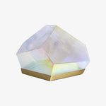 Load image into Gallery viewer, Nera Glass Gem Table Lamp with Prismatic Light Play - Living Room Bedroom Accent