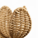 Load image into Gallery viewer, Retro Rattan Petal Wall Lamp