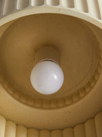 Load image into Gallery viewer, Resin Ceiling Light - Wabi Sabi Beige Flush Light for Nordic Interiors