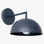 Load image into Gallery viewer, Metio Dome Wall Sconce – Mid-Century Dome Shade for Living Room