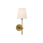 Cargar imagen en el visor de la Galería, Aplique de Pared con Pantalla de Tela Clásica Bryant Estilo Elegante - Iluminación de Mesita de Noche para Dormitorio