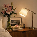 Cargar imagen en el visor de la Galería, swing arm table lamp in a styled room