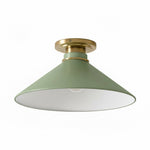 Cargar imagen en el visor de la Galería, Aurenza Modern Industrial Flush Mount: Elegante lámpara de techo para interiores residenciales