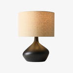 Bild in Gallery-Viewer laden, Lumo Asymmetrische Keramikform - Moderne Ambient-Tischlampe für das Wohnzimmer