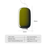 Bild in Gallery-Viewer laden, Chouchin Hängeleuchte Moderne LED Glas Pendellampe