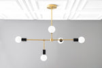 Charger l'image dans la visionneuse de galerie, Lustre Mobilux Line 5 lumières - Plafonnier moderne pour salle à manger