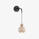 Charger l'image dans la visionneuse de galerie, Applique murale globe nordique Glintap – Lampe d'accent minimaliste pour intérieur de chambre