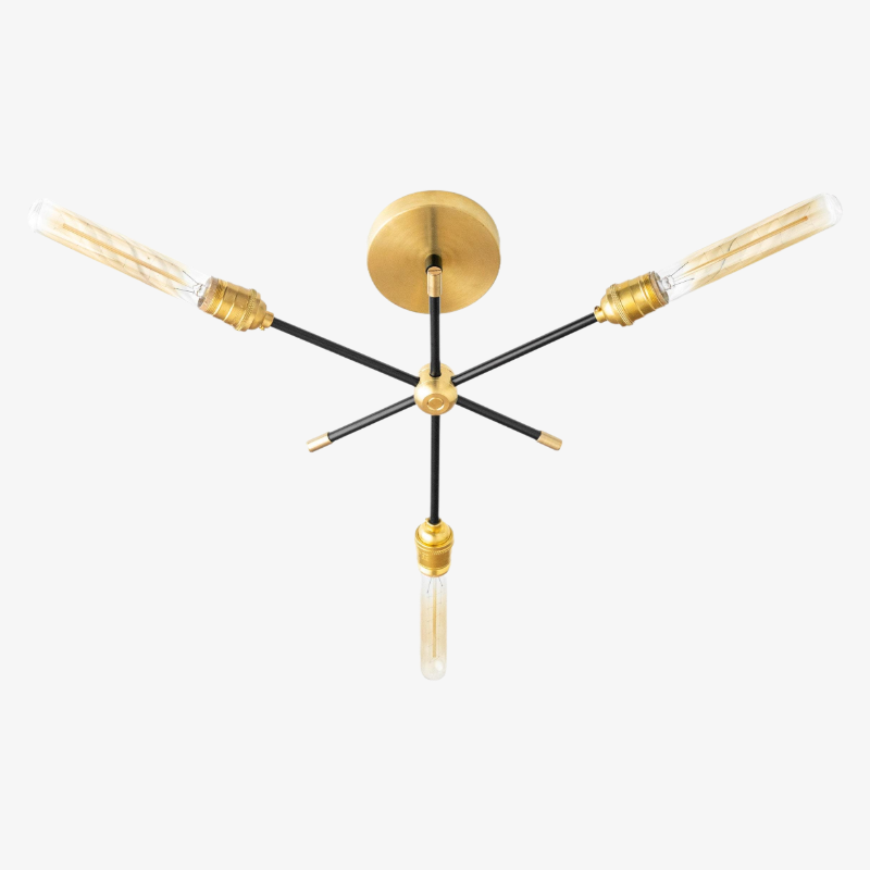 Lustre industriel Mobilux Line - Plafonnier moderne pour la maison