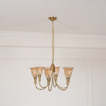 Load image into Gallery viewer, Columbia Brass Chandelier