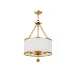 Load image into Gallery viewer, Broche Drum Pendant Lamp