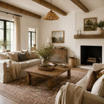 Charger l'image dans la visionneuse de galerie, Natural rattan pendant lamp in a calm country style room