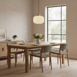 Cargar imagen en el visor de la Galería, Lámpara colgante de vidrio blanco lechoso vintage elegante Opalyn - Iluminación para comedor