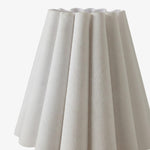 Cargar imagen en el visor de la Galería, Lámpara de pared moderna de tela plisada texturizada Ruffmeto para salas de estar