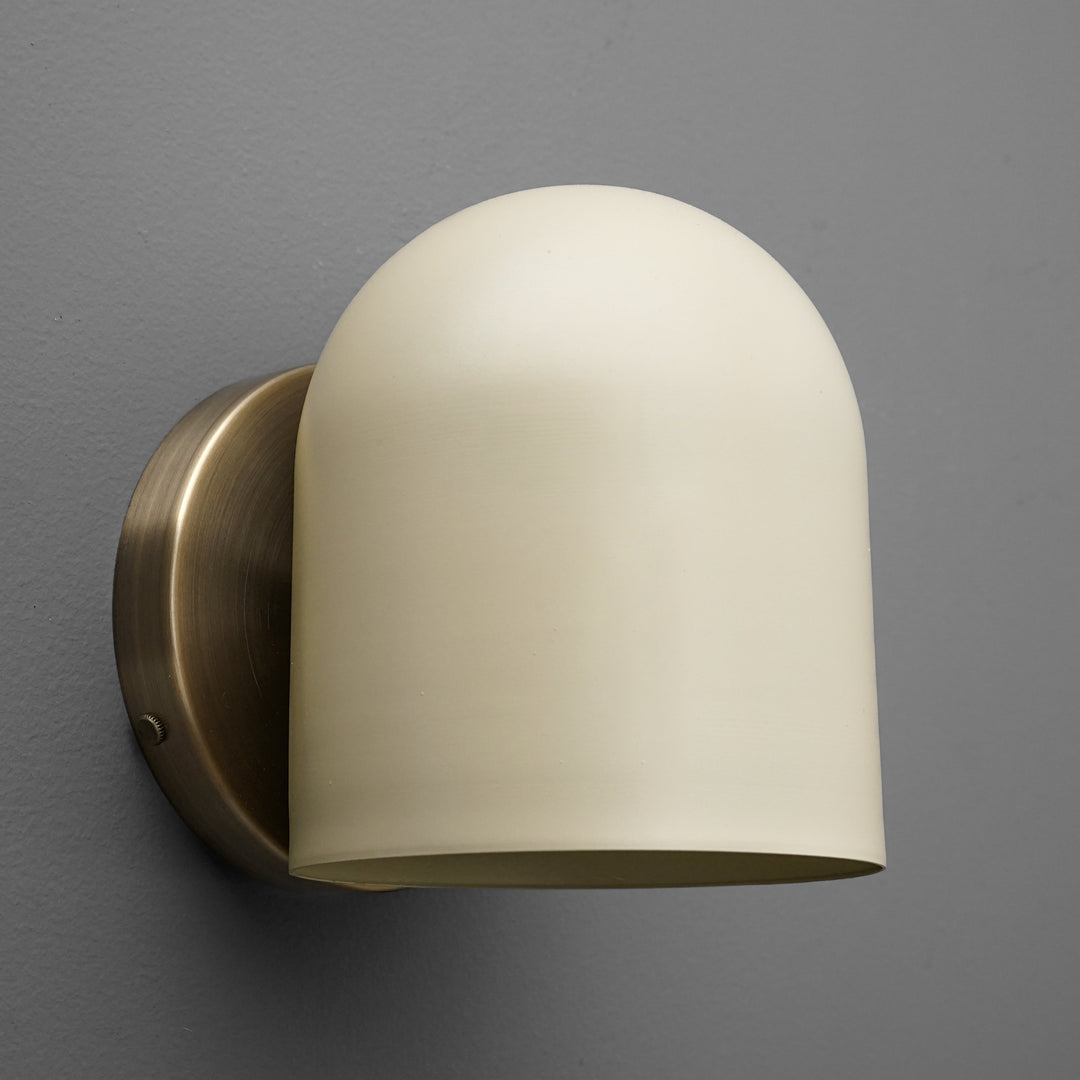 Applique murale industrielle moderne Metio Dome – Éclairage d'accentuation au design minimaliste pour salle de bain, salon et chambre