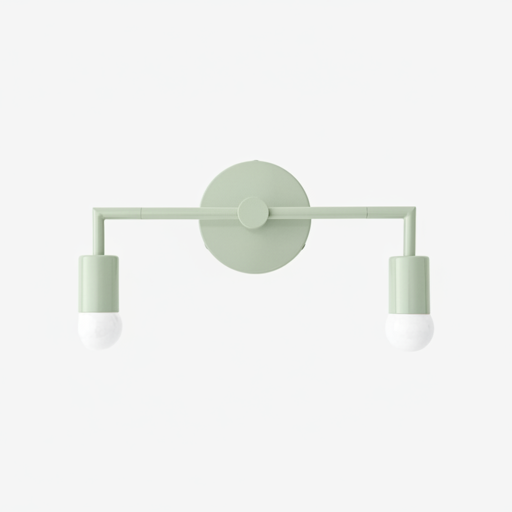 Mobilux Line Modern Colorful Double Wall Sconce for Bedroom, Bathroom and Living Room
