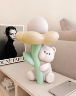 Load image into Gallery viewer, Cute Bear Resin Table Lamp M14