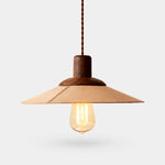 Bild in Gallery-Viewer laden, Natural wood color leather pendant light