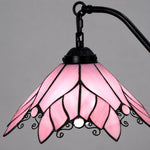 Cargar imagen en el visor de la Galería, Four-Light Stained Glass Chandelier