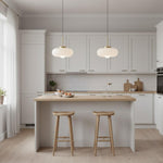 Charger l'image dans la visionneuse de galerie, Suspension en verre ronde Havelo - Suspension Bauhaus pour la maison N51