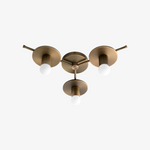 Load image into Gallery viewer, Radiro Globe Sculptural Trio Ceiling Lamp — Minimalist Modern Fixture for Living & Dining