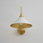 Load image into Gallery viewer, Contemporary Vintage Wall Sconce with Curved Structure for Bedroom Living Room and Hallway