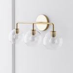 Load image into Gallery viewer, Selvion Art-Glass Globe Wall Sconce – Elegant Modern Wall Light for Bathrooms, Halls & Living Spaces