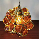 Load image into Gallery viewer, FloriVitre Pendant Light with Petal Silhouette - Vintage Style Lighting for Home Spaces