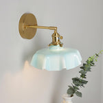 Load image into Gallery viewer, Skirted Ripple Wall Lamp