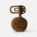 Load image into Gallery viewer, Hand-Carved Solid Wood Sculptural Vase