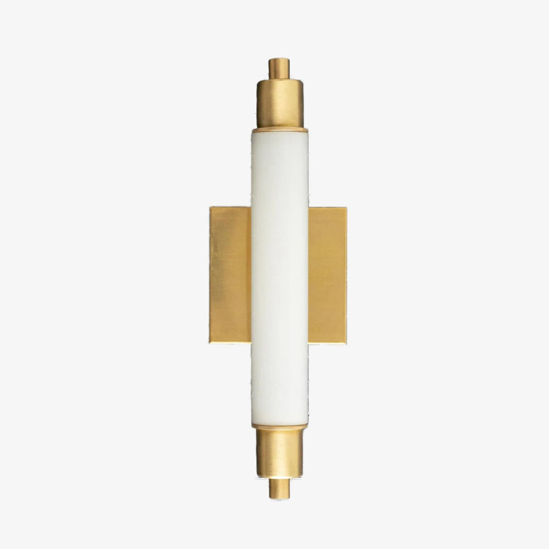 Aplique de tocador moderno Ornato Luxe - Lámpara de pared Art Déco con pantalla cilíndrica