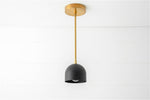 Load image into Gallery viewer, Farmhouse Pendant Light – Vanity Pendant Light With Colorful Dome Design