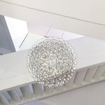 Load image into Gallery viewer, Silver Spark Ball Pendant Light