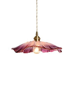 Load image into Gallery viewer, Nordic Flower Glass Pendant Light for Living Room