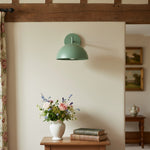 Load image into Gallery viewer, Metio Dome Wall Sconce – Mid-Century Dome Shade for Living Room