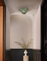 Load image into Gallery viewer, Bellina Geometric Stylish Metal Frame Flush Mount Light - Modern Lighting Fixture for Home or Office