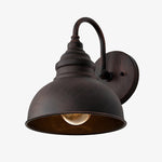 Cargar imagen en el visor de la Galería, Solenvo Industrial Metal Wall Light - American Vintage Style for Garden and Porch Lighting
