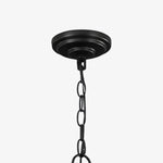 Cargar imagen en el visor de la Galería, Lámpara de araña de cristal con estructura metálica moderna Crystallis - Iluminación lujosa para sala de estar