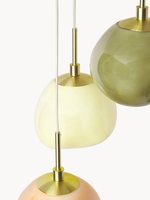 Charger l'image dans la visionneuse de galerie, Suspension en verre opale Coloria – Design moderne et élégant pour salon, chambre et couloir