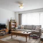 Charger l'image dans la visionneuse de galerie, Plafonnier moderne minimaliste coloré Olevira - Montage pour chambre ou salon