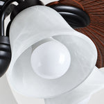 Load image into Gallery viewer, Tropical Leaf Blade Ceiling Fan with Light