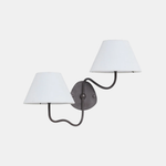 Load image into Gallery viewer, Arlen Modern Minimalist Fabric Wall Sconce – Soft Glow Wall Lamp for Bedroom & Living Room
