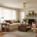 Load image into Gallery viewer, Eloise Flush Mount Milk Glass Ceiling Light – Modern Accent Lighting with Artistic Glass Shade