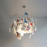 Load image into Gallery viewer, Renée Creative Picture Pendant Light Art Deco Bedroom Living Room